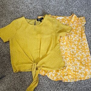 Yellow Stitch Fix Tops
